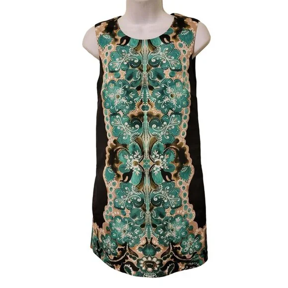 Red Valentino Green Black Floral Sheath Dress Mini 38 Sleeveless FAILLE  Size 2 is available for purchase on au PAY Market - Imported Goods Online  Store Co.Ltd. | au PAY Market - Online Shopping Site